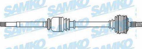 Samko DS52453 - Приводной вал autospares.lv