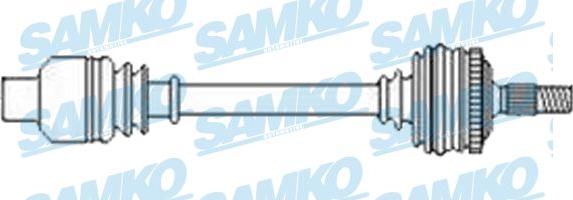 Samko DS52588 - Приводной вал autospares.lv