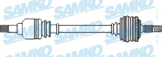 Samko DS52050 - Приводной вал autospares.lv