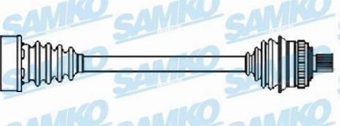 Samko DS52627 - Приводной вал autospares.lv