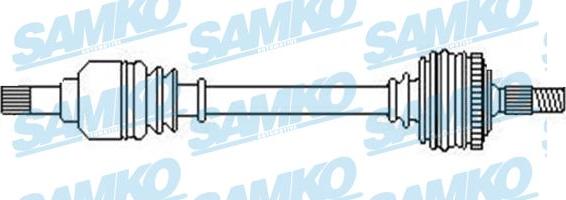 Samko DS52339 - Приводной вал autospares.lv