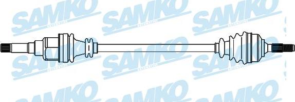 Samko DS52291 - Приводной вал autospares.lv