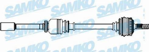 Samko DS52318 - Приводной вал autospares.lv