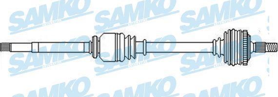 Samko DS52221 - Приводной вал autospares.lv