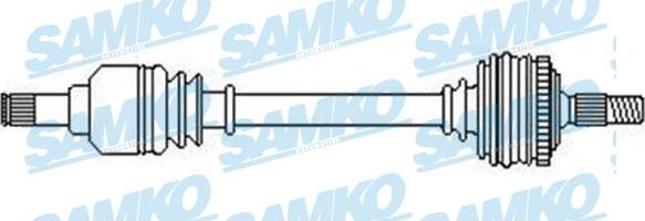 Samko DS52222 - Приводной вал autospares.lv