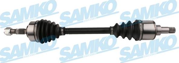 Samko DS60596 - Приводной вал autospares.lv