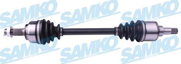 Samko DS60539 - Приводной вал autospares.lv