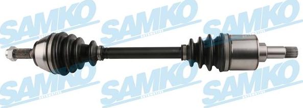 Samko DS60153 - Приводной вал autospares.lv