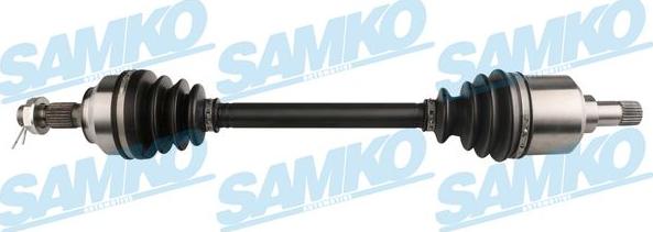 Samko DS60261 - Приводной вал autospares.lv