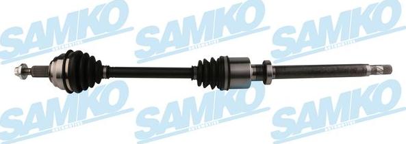 Samko DS60782 - Приводной вал autospares.lv