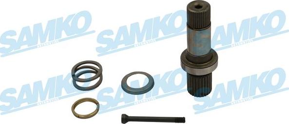 Samko DS61196 - Полуосевой вал, дифференциал autospares.lv