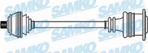 Samko DS14194 - Приводной вал autospares.lv