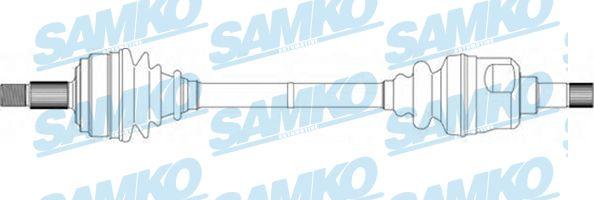 Samko DS16090 - Приводной вал autospares.lv