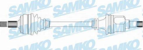 Samko DS16064 - Приводной вал autospares.lv