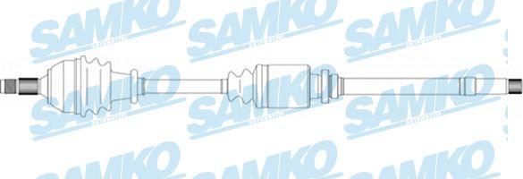 Samko DS16081 - Приводной вал autospares.lv