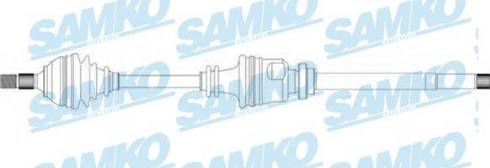 Samko DS16078 - Приводной вал autospares.lv