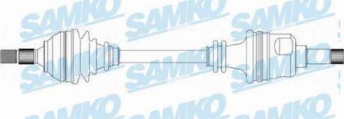 Samko DS16077 - Приводной вал autospares.lv