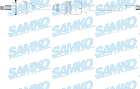 Samko DS16164 - Приводной вал autospares.lv