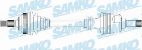 Samko DS16135 - Приводной вал autospares.lv