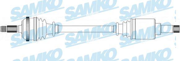 Samko DS16177 - Приводной вал autospares.lv