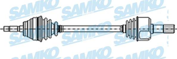 Samko DS16217 - Приводной вал autospares.lv