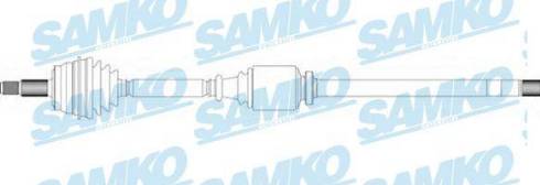 Samko DS39147 - Приводной вал autospares.lv