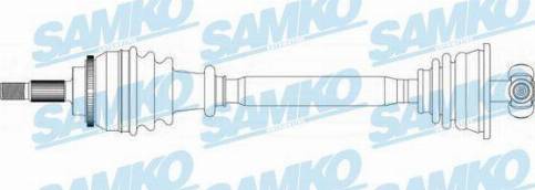 Samko DS39174 - Приводной вал autospares.lv