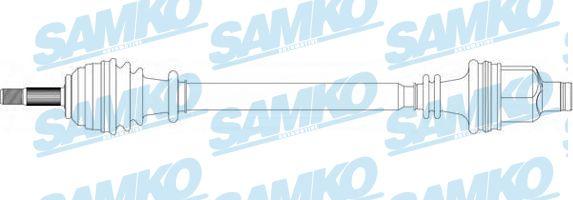 Samko DS39248 - Приводной вал autospares.lv