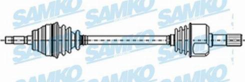 Samko DS36063 - Приводной вал autospares.lv