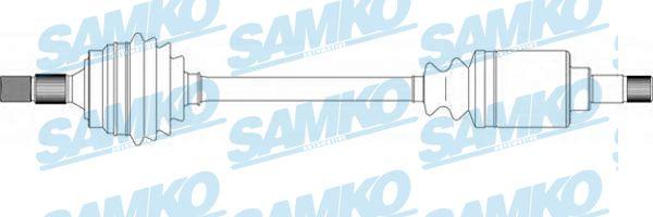 Samko DS38059 - Приводной вал autospares.lv