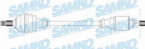 Samko DS38005 - Приводной вал autospares.lv