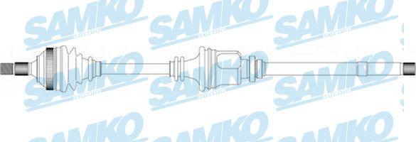 Samko DS38084 - Приводной вал autospares.lv