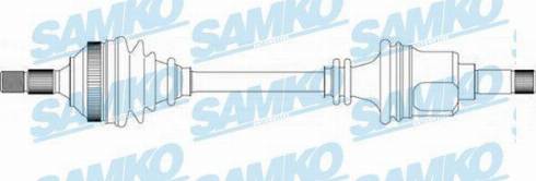 Samko DS38085 - Приводной вал autospares.lv