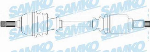 Samko DS38037 - Приводной вал autospares.lv