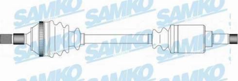 Samko DS38075 - Приводной вал autospares.lv