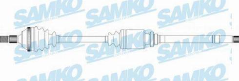 Samko DS38076 - Приводной вал autospares.lv