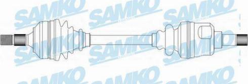 Samko DS38145 - Приводной вал autospares.lv