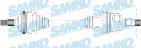 Samko DS38129 - Приводной вал autospares.lv