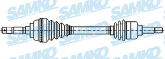 Samko DS38125 - Приводной вал autospares.lv