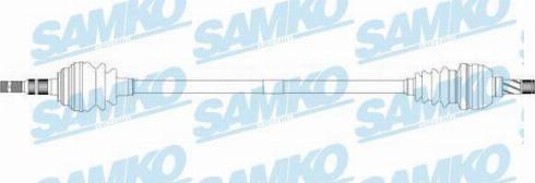 Samko DS37096 - Приводной вал autospares.lv