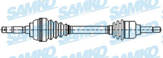 Samko DS37098 - Приводной вал autospares.lv