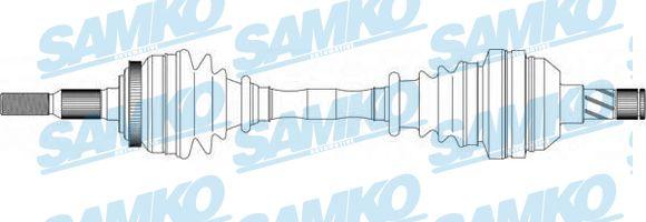 Samko DS37016 - Приводной вал autospares.lv