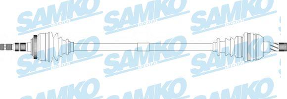 Samko DS37088 - Приводной вал autospares.lv