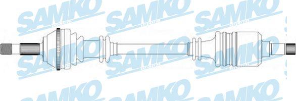 Samko DS20095 - Приводной вал autospares.lv