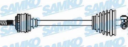 Samko DS52491 - Приводной вал autospares.lv