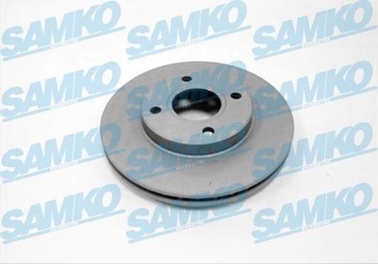 Samko F1621VR - Тормозной диск autospares.lv