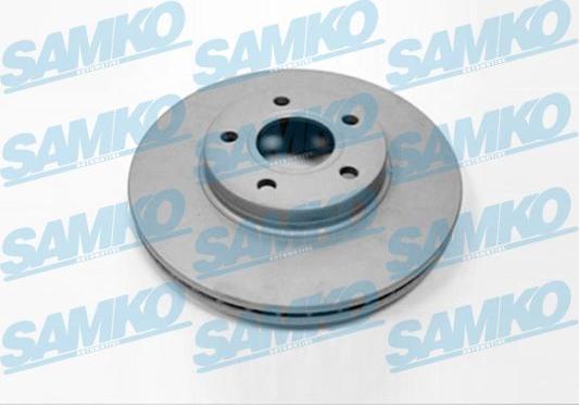 Samko F1009VR - Тормозной диск autospares.lv