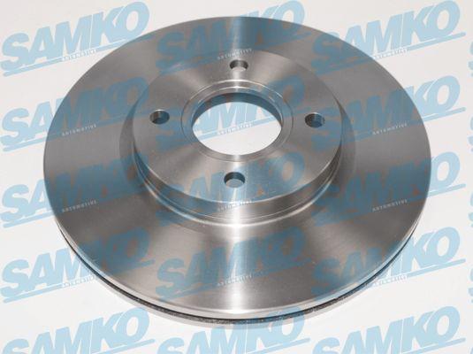Samko F1034V - Тормозной диск autospares.lv