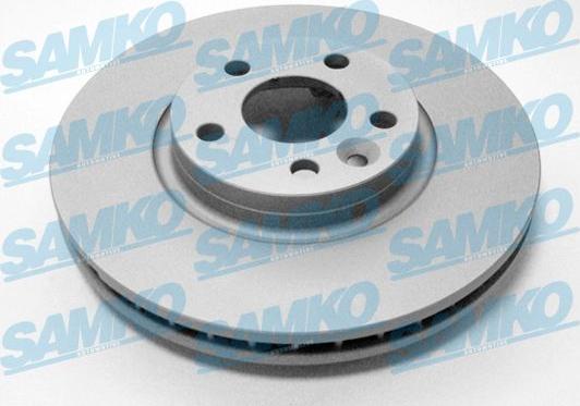 Samko F1035VR - Тормозной диск autospares.lv