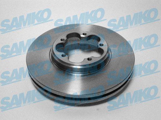 Samko F1037V - Тормозной диск autospares.lv